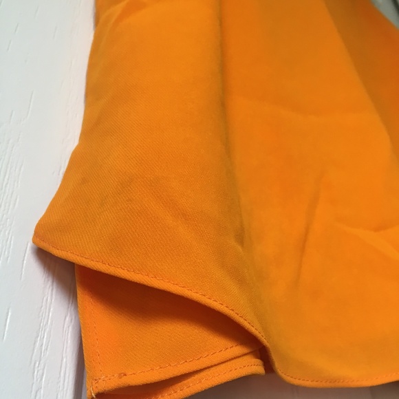 TOPSHOP PETITE Orange Camisole Top - Size US 4 - Picture 4 of 7